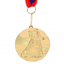 Медаль за участие Танцы золото 063