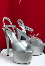 Туфли Pole Dance Tn-091 серебро