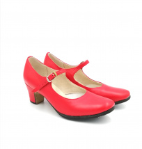 Туфли для Фламенко 781 красный