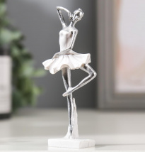 Сувенир "Маленькая балерина в бел платье"