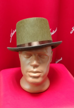 Цилиндр фетр коричневый