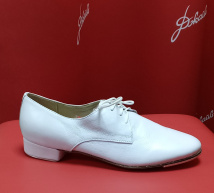 Обувь для степа кожа белый 21 М166