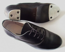 Обувь для степа флекси кожа черный