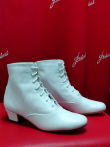 Ботинки женские белые