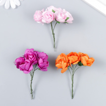 Цветы декор букет Чайные розы