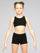 Ш24-301 NEW Шорты х/б черный