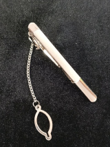 Зажим для галстука Классический серебро