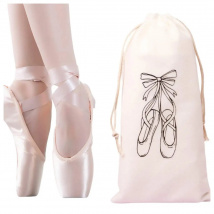 Чехол для пуант белый