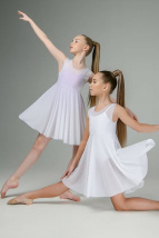 Платье из сетки ANGEL white