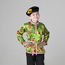 Рубаха русская нар-я "Хохлома"