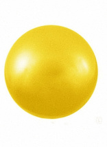 Мяч PS 17см золотой с блестками