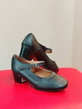 Туфли народные черные Маша