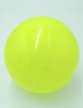 Мяч PS 18,5см желтый NEON с блестками