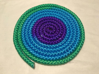 Скакалка PS зелен/голуб/фиолет/ 2,5м