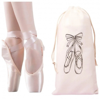 Чехол для пуант белый