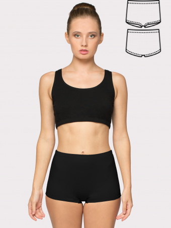 Т16-351 Тр-Ш спорт Корри х/б черн