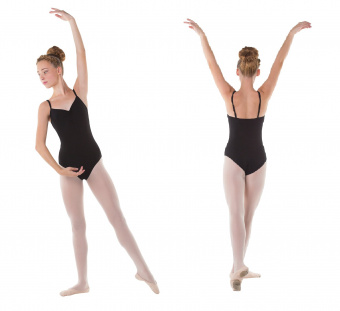 910-207 К-к бретели черный п/а