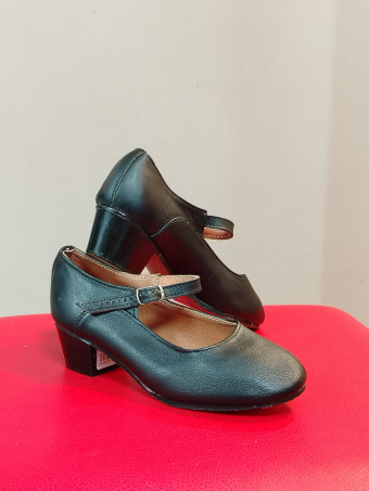 Туфли народные черные Маша