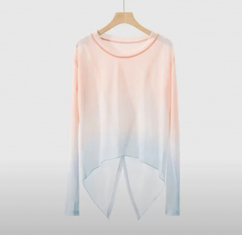 Туника Эмилия роз/голуб