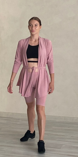 Кардиган Комфорт (пыльная роза)