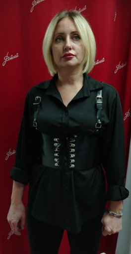 Портупея Корсет черный