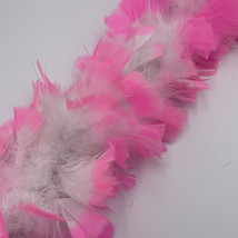 Боа перо цветное 1,8м нежно-розовый