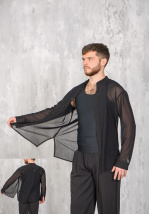 Сорочка Барни сетка/черный Сорочка Барни сетка/черный