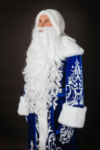 Парик Деда Мороза с бородой Парик Деда Мороза с бородой